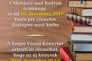 Fond na podporu umenia 2019- Akvizícia knižníc