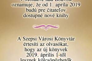 Fond na podporu umenia 2018 - Akvizícia knižníc