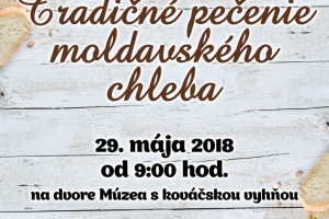 Fond na podporu umenia 2018- Tradičné pečenie moldavského chleba