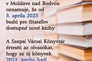 Fond na podporu umenia 2023 - Nové knihy v knižnici