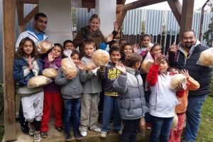 Pečenie chleba v Múzeu 13. oktobra 2015