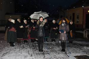 Spoločné zapálenie 1. adventnej sviece 3.12.2017