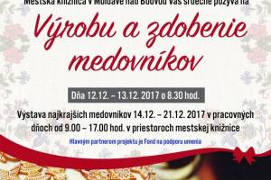 Výroba a zdobenie medovníkov 12.-13.12.2017