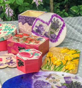 Workshop – dekupáž, servítková technika