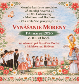 VYNÁŠANIE MORENY 19.3.2026