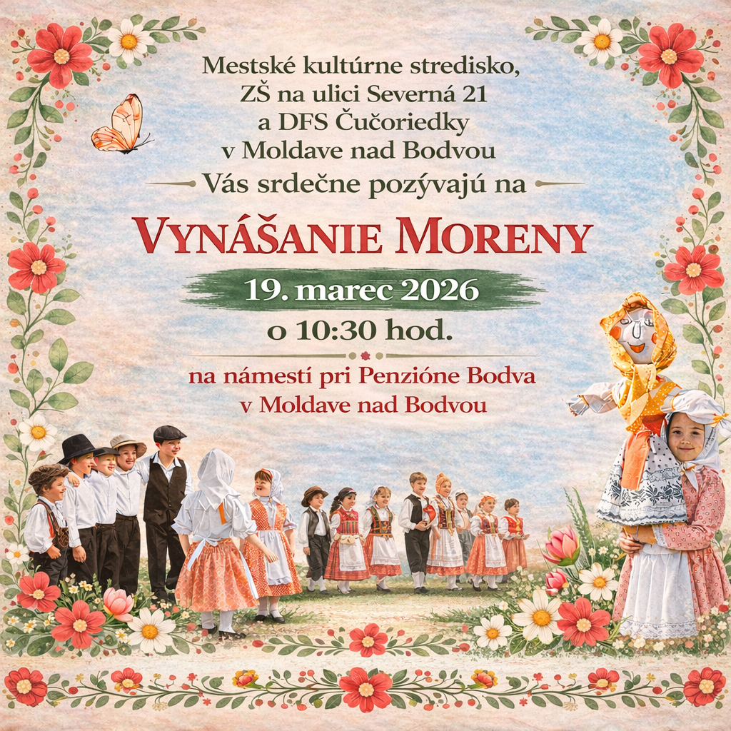 VYNÁŠANIE MORENY 19.3.2026
